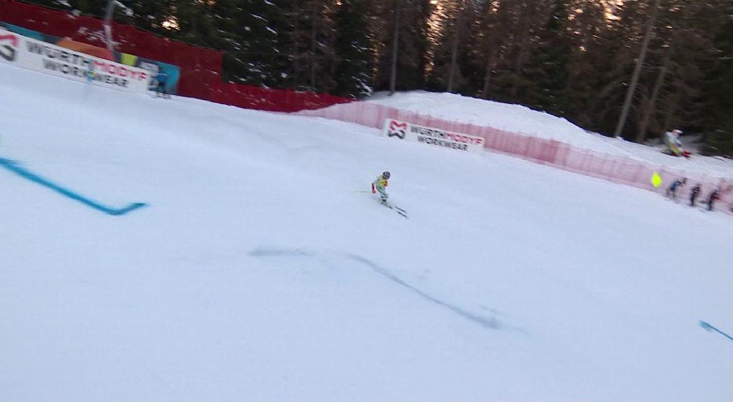 Joan Verdú no completa el segon gegant de Copa del Món a Alta Badia