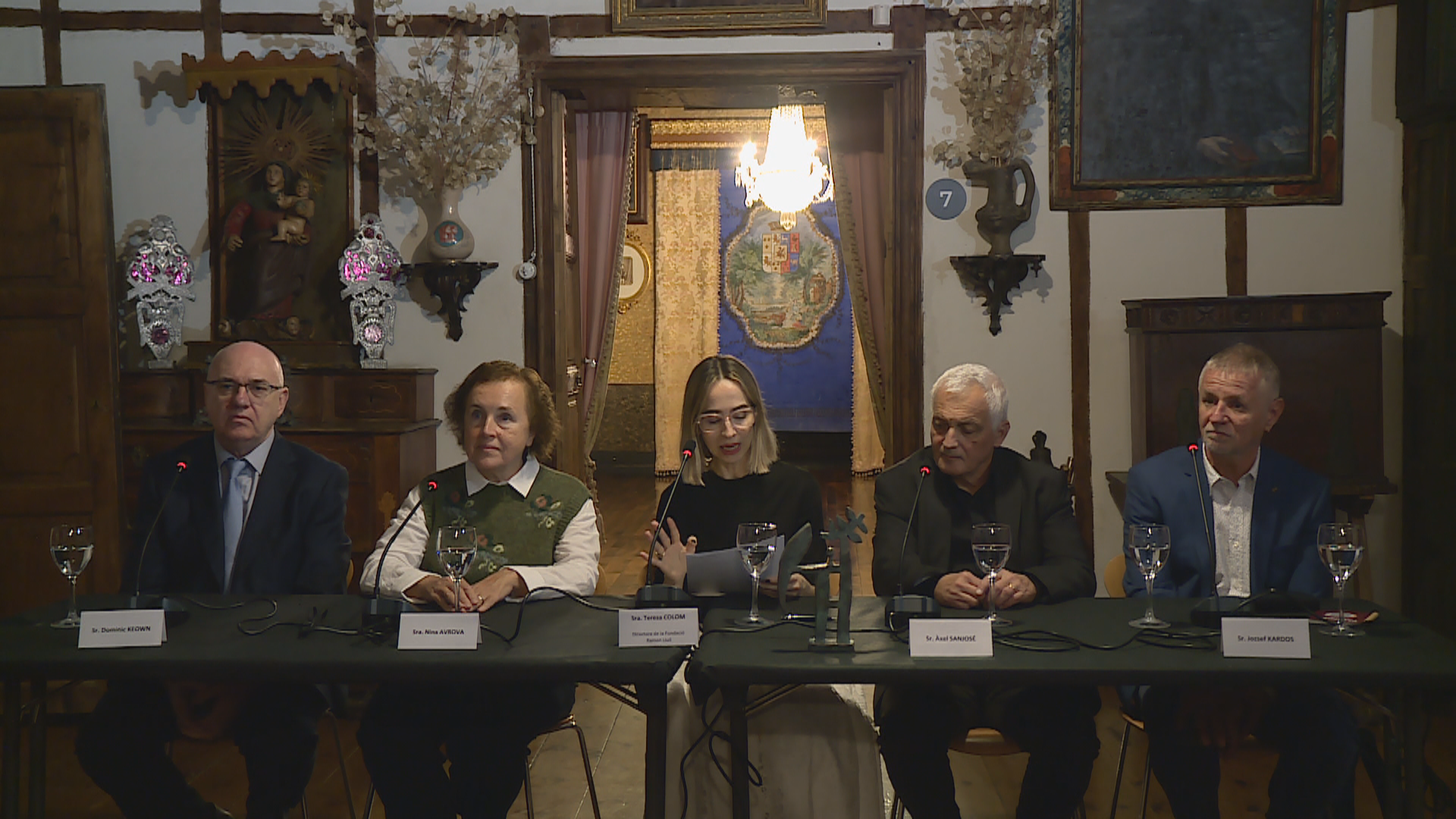 József Kardos, Àxel Sanjosé, Nina Avrova i Dominic Keown guardonats als Premis Ramon Llull