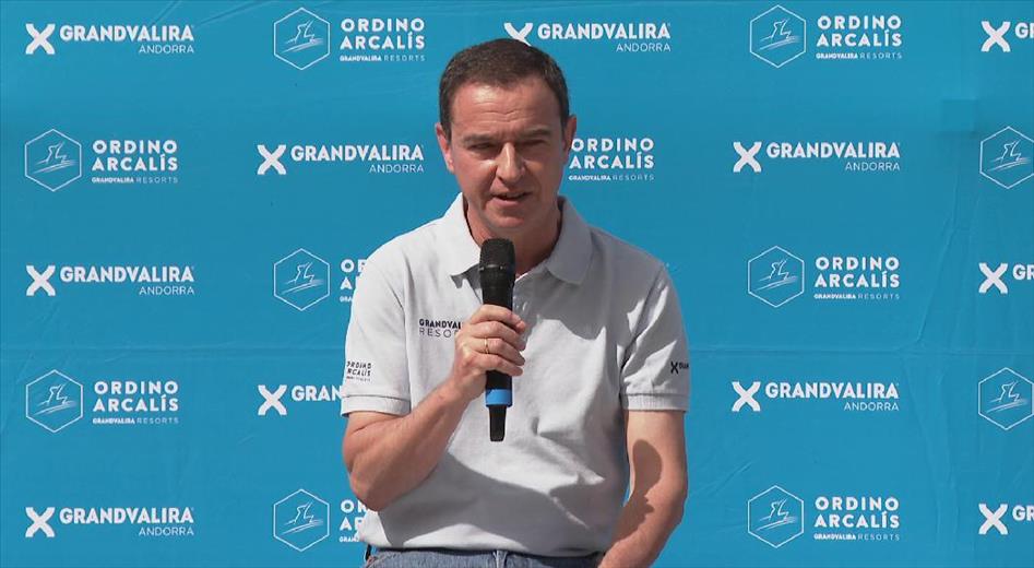 El fins ara director general de Grandvalira Nevasa, Juan Ramón Mo