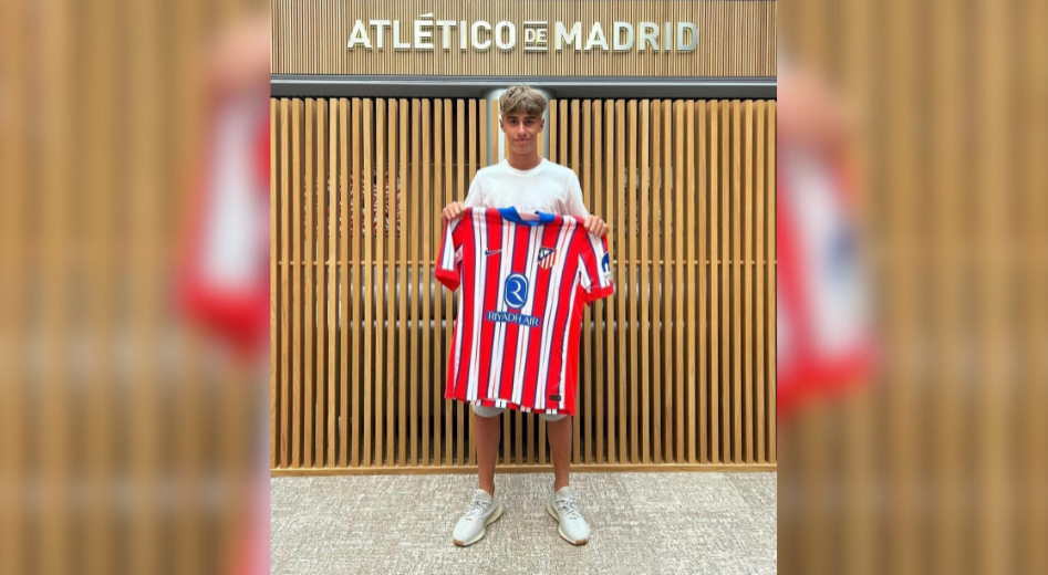 Julen Sánchez fitxa per l'Atlètic de Madrid 