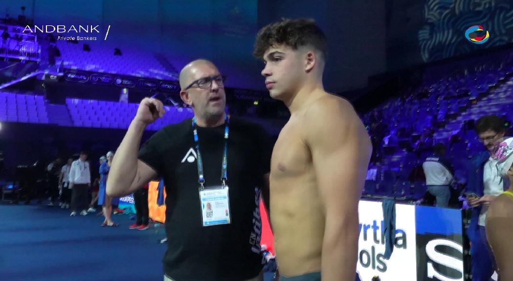 Kevin Teixeira inicia la participació al Mundial de piscina curta de Budapest 