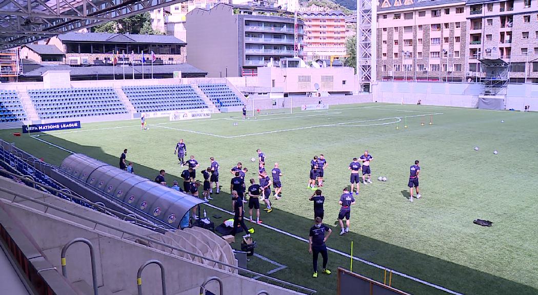 Koldo vol una Andorra més ofensiva però tocant de peus a terra contra Illes Fèroe