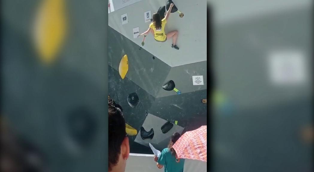 Laia Taulats 4a, millor representant de la FAM a la Copa d'Espanya d'escalada