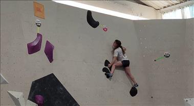 Laia Taulats acaba segona a la general de la Copa Catalana d'escalada en bloc