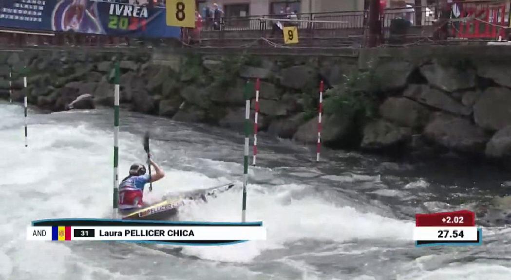 Laura Pellicer no passa a la final de l'Europeu en disciplina de caiac