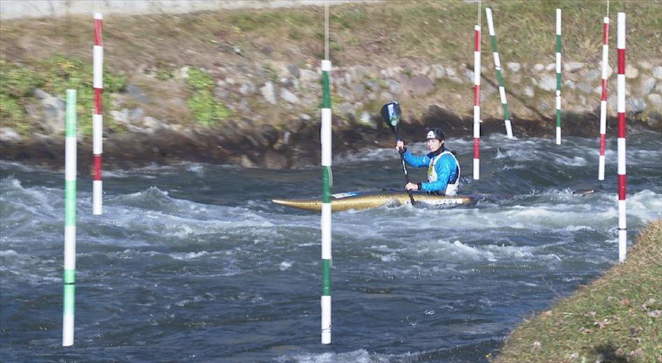 Qui també entrena aquestes dies al Parc del Segre és Laura Pellic