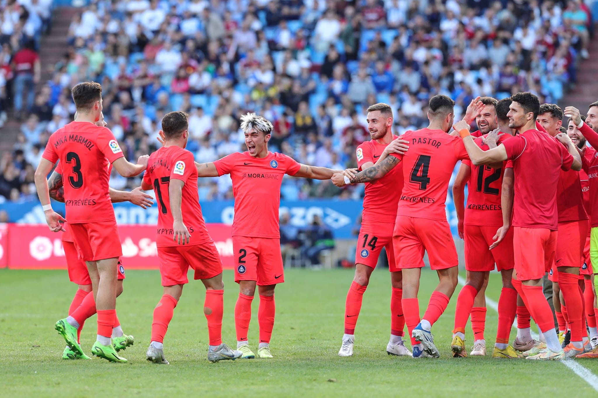 L'efectivitat del FC Andorra s'imposa a La Romareda (0-2)