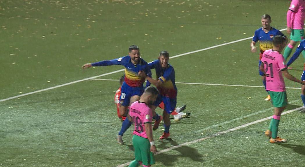 L'FC Andorra suma el primer triomf a la lliga, per la mínima contra el Barça B