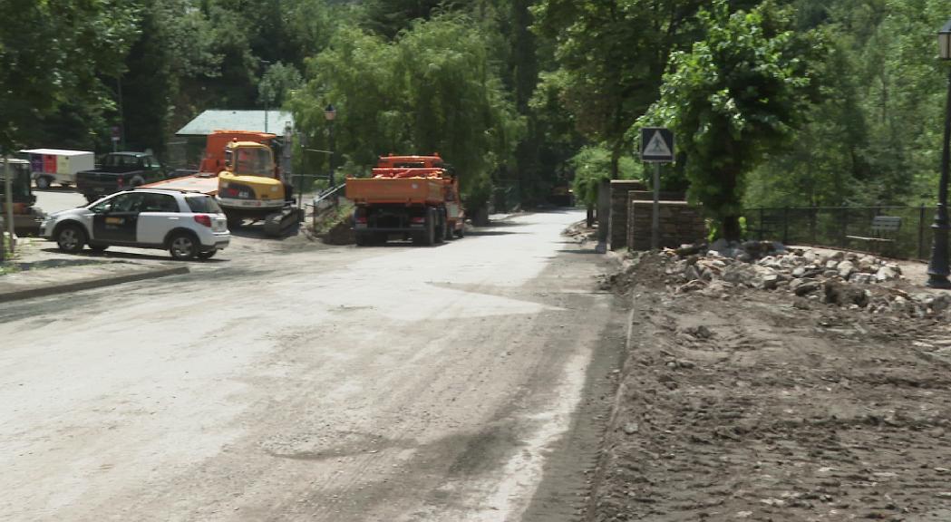 Es liciten les obres definitives per a l'estabilització de la carretera d'Aixàs