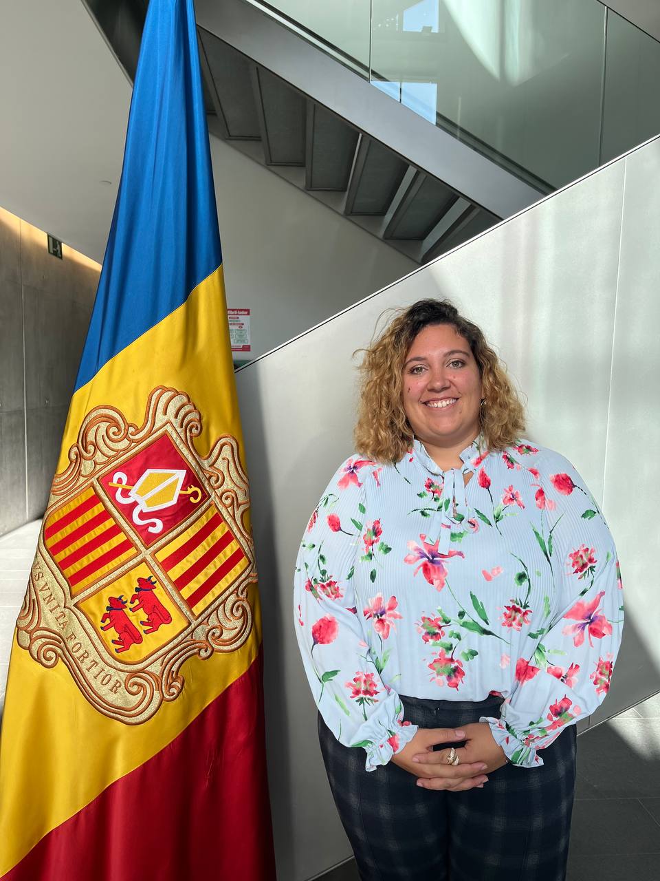 Lisa Cruz, nova presidenta del Fòrum de la Joventut d'Andorra