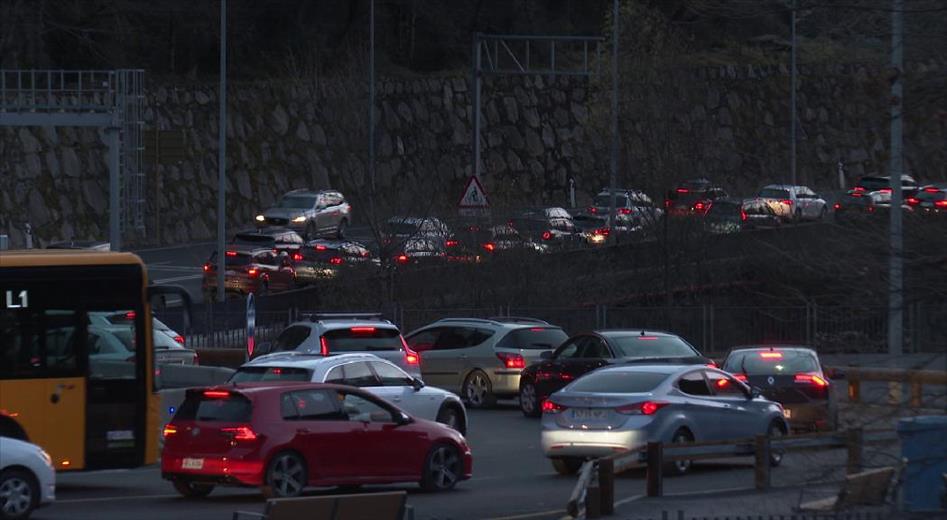 Aquesta tarda de divendres ha estat complicada a la CG-1 per sort