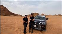 Llobera participa com a copilot al Ral·li Jameel de l'Aràbia Saudita exclusivament per a dones
