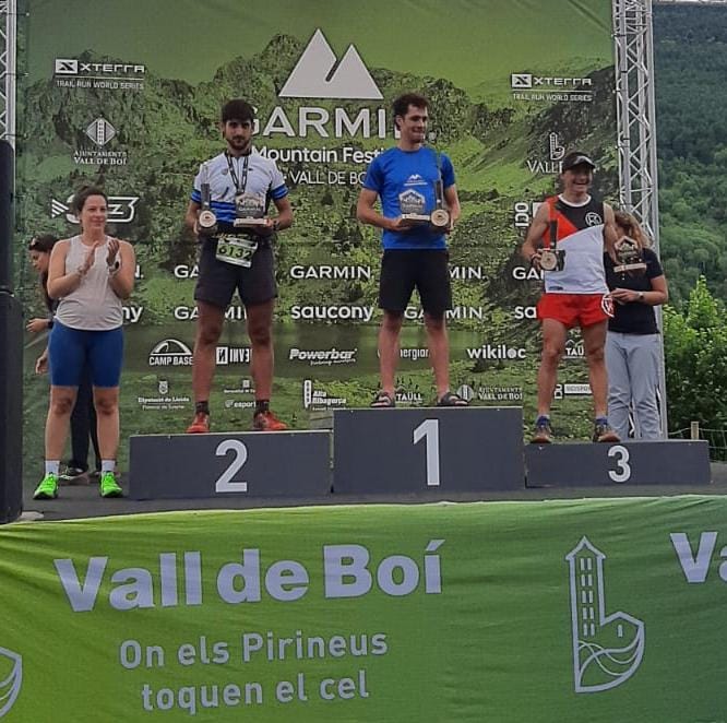 Lluís Sanvicente puja al podi en la cursa de 62km de la Garmin Epic Trail