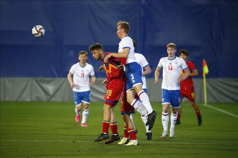 La selecció sub-21 ha caigut aquesta nit per la mín