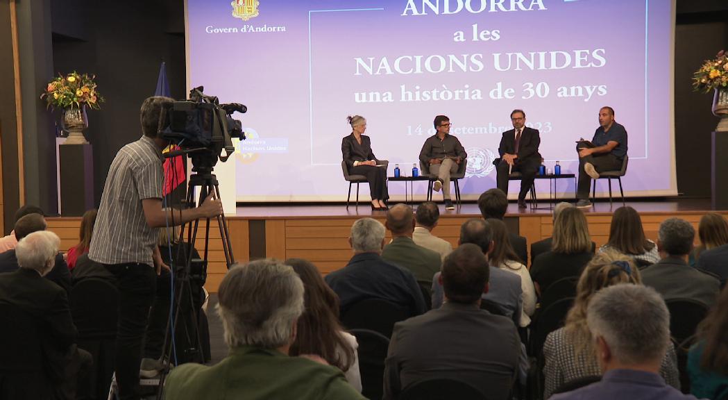 Lluitar pels drets de les dones, un dels reptes en el 30é aniversari d'Andorra a les Nacions Unides