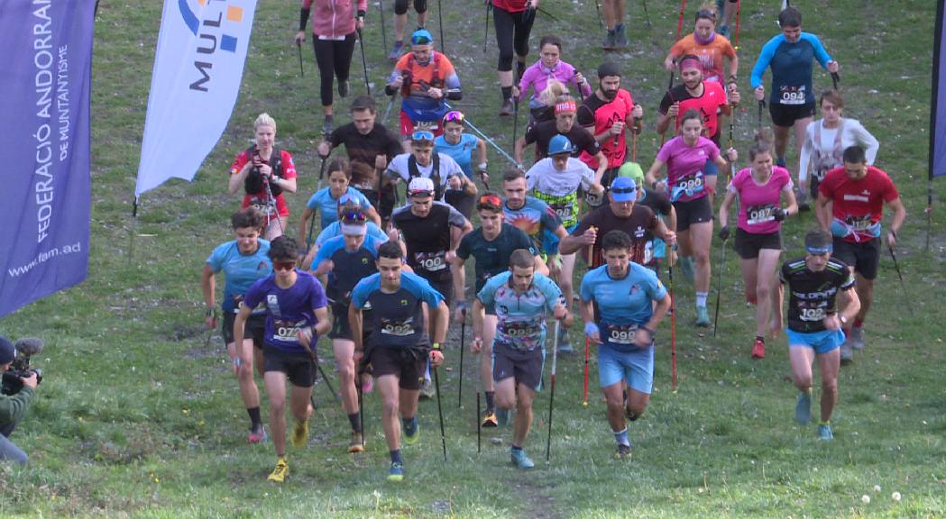 Louis Dumas i Ari Fenés, guanyadors de la Vertical CPA; Irati Azkargorta i Carlos Fernández, campions d'Andorra