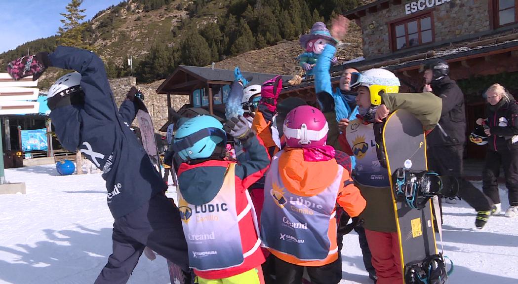 Lúdic Canillo, la nova escola d'esquí que s'ha posat en marxa