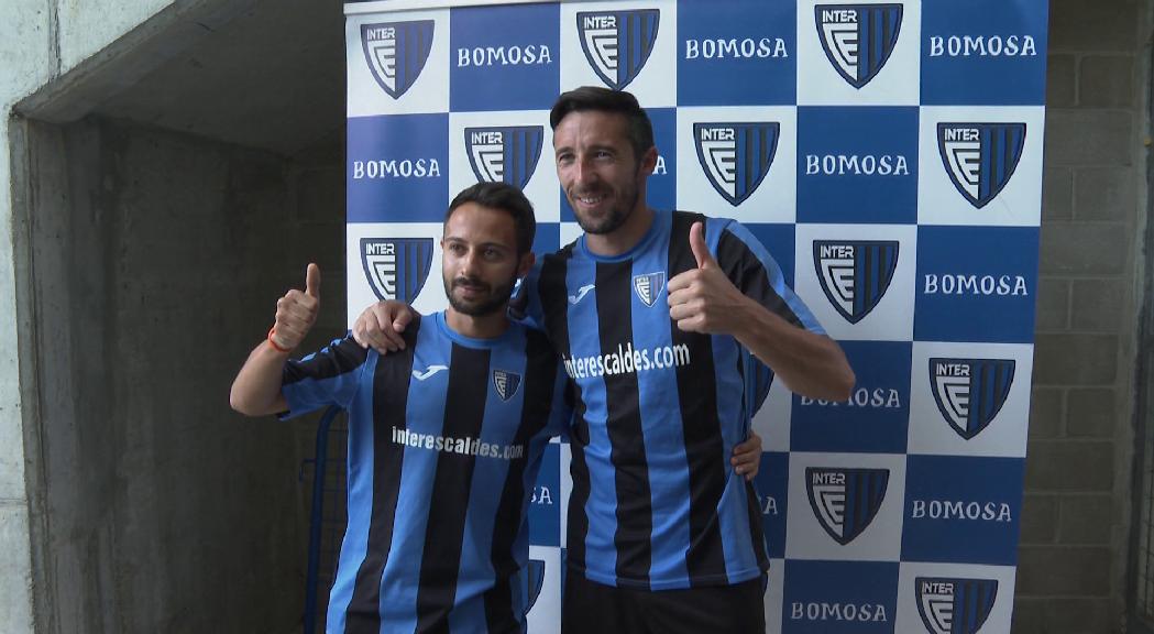 Ludo Clemente i Fede Bessone ja llueixen la samarreta de l'Inter d'Escaldes