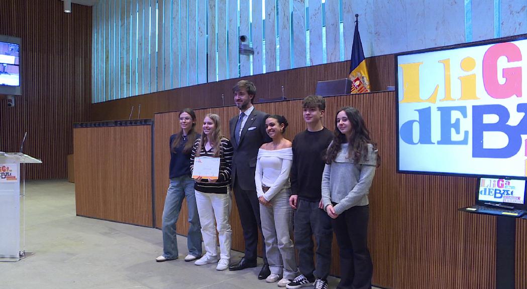 El Lycée Comte de Foix guanya la final de la lliga de debat 