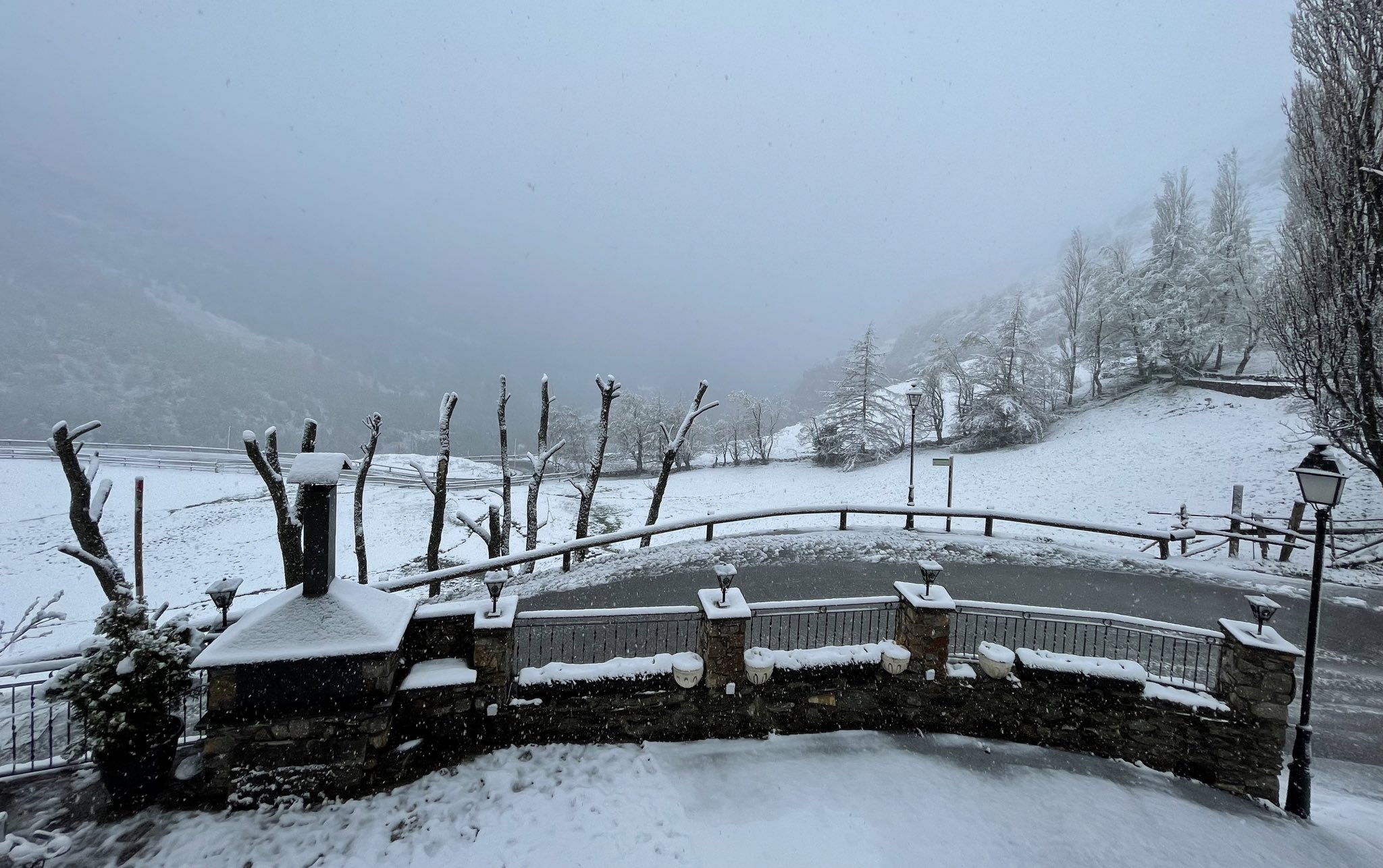 El maig comença amb el retorn de la neu a les cotes altes