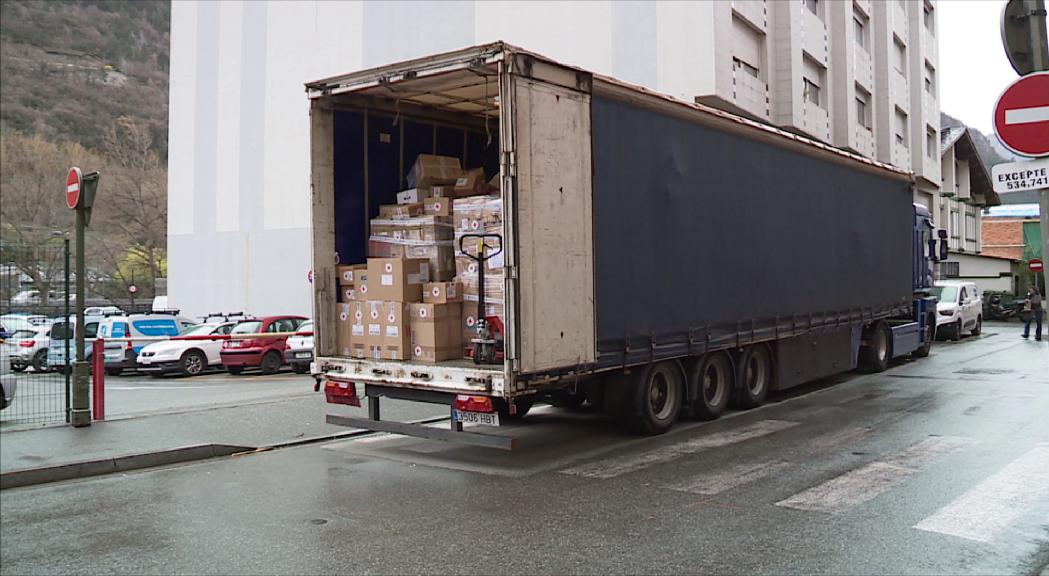 El mal temps obliga la Creu Roja a ajornar l'enviament de material humanitari fins diumenge