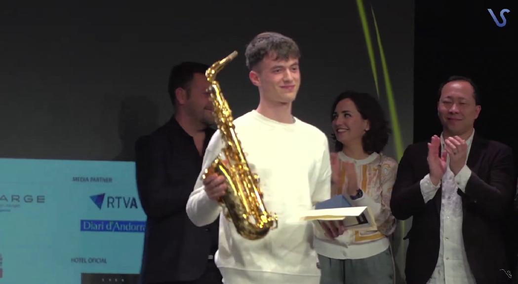 Marc Felis guanya la 9a edició del Solo Sax Competition