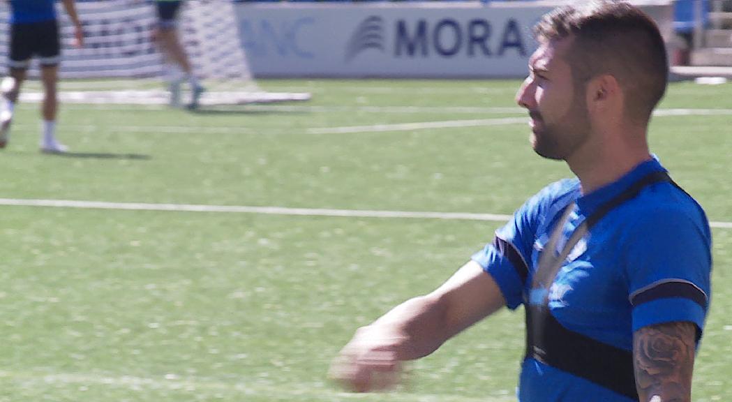 Marc Fernández: experiència, desbordament i gol per al FC Andorra