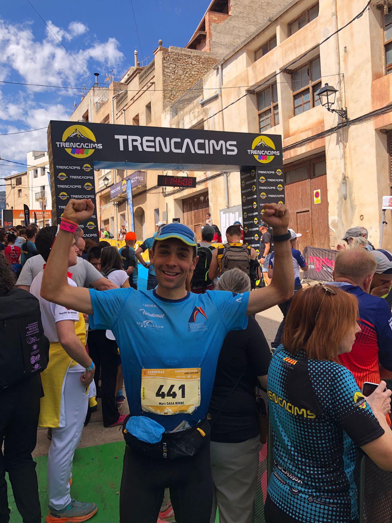 Marc Gasa, cinquè a la Skyrace Trancacims