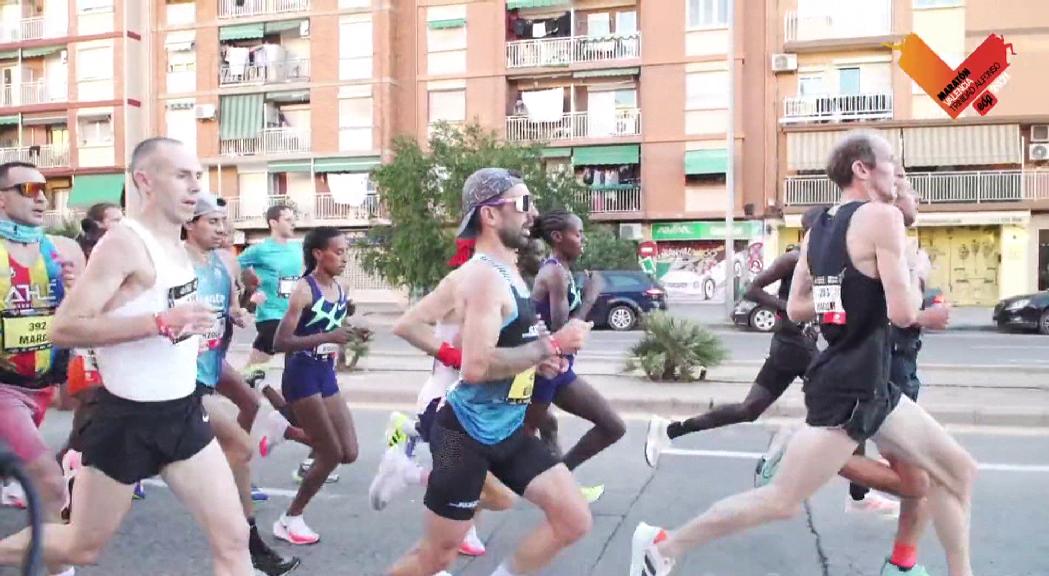 Marcos Sanza, 43è a la Marató de València