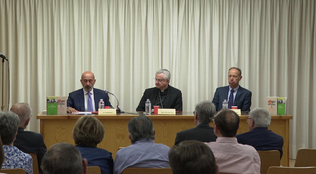 Martínez Benazet i el copríncep Vives presenten el llibre "El poder de les biotecnologies"