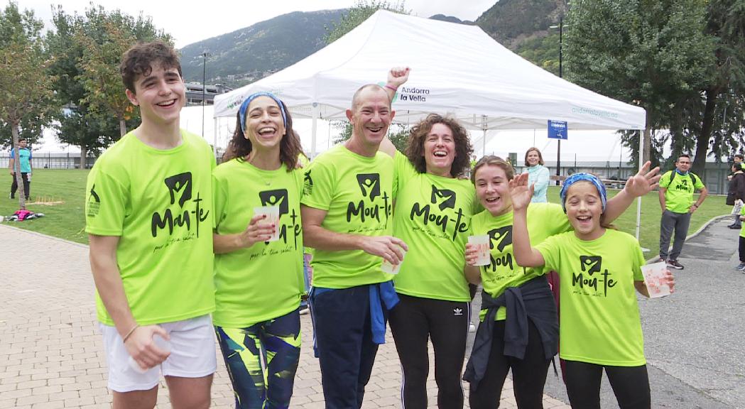 La marxa popular "Mou-te" omple el centre d'Andorra la Vella