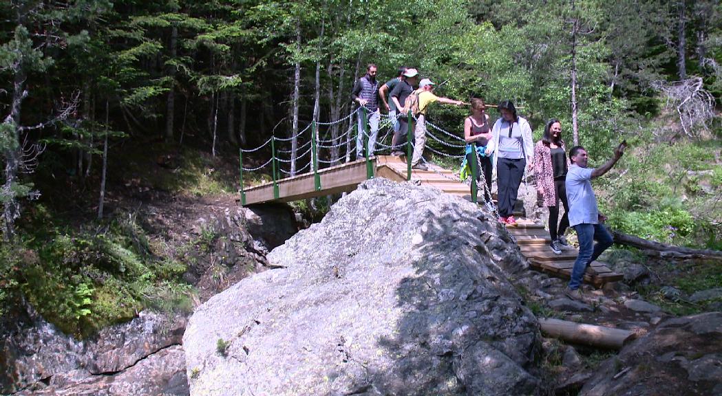 La Massana recupera l'antic camí de les Carboneres com a porta d'entrada del Comapedrosa