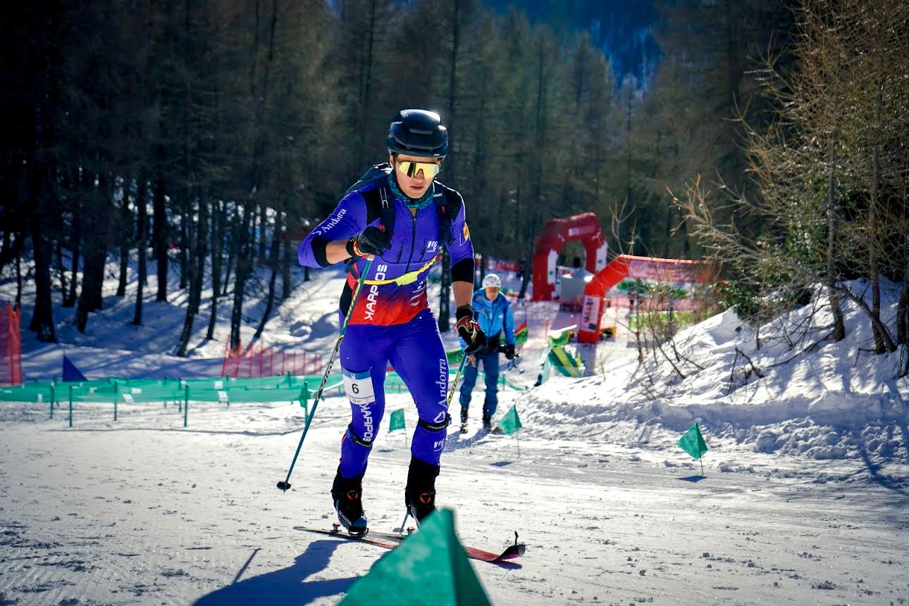 Max Palmitjavila, sisè en la Vertical de la Copa del Món júnior de Crevacol