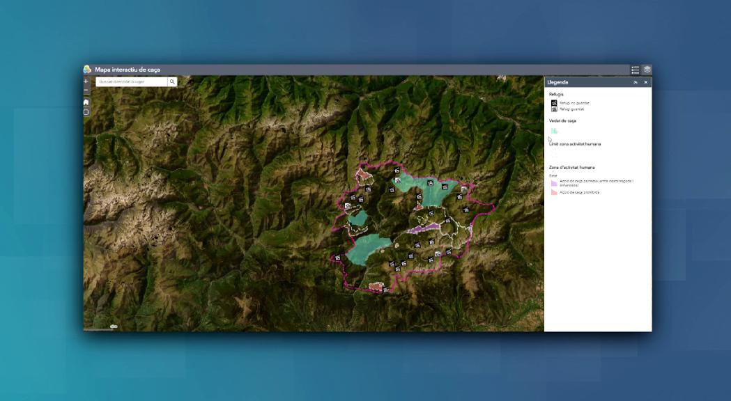 Medi Ambient posa a disposició una eina digital en la Setmana de caça de l'isard