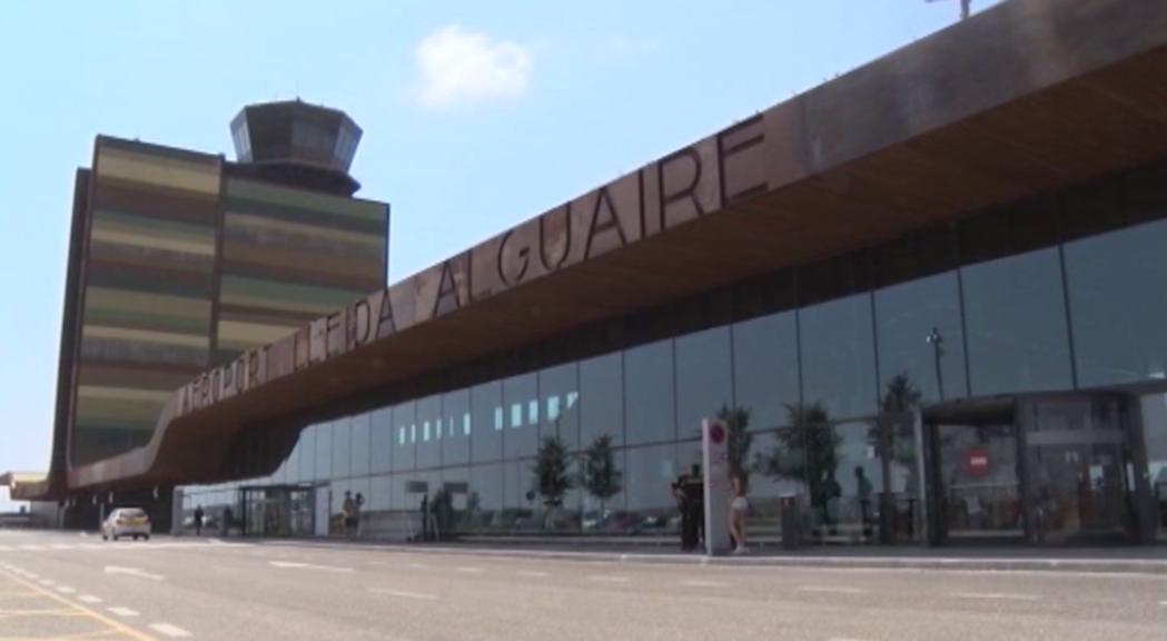 Menys turistes britànics a l'aeroport de Lleida-Alguaire per la manca de neu a l'hivern