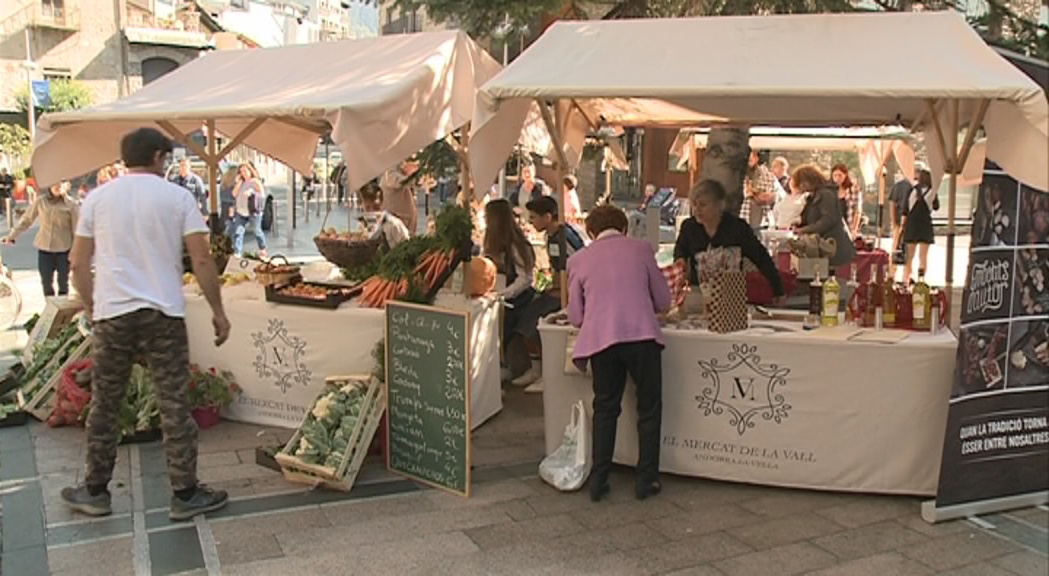 El Mercat de la Vall tanca la tercera edició amb la mirada posada a l'any que ve