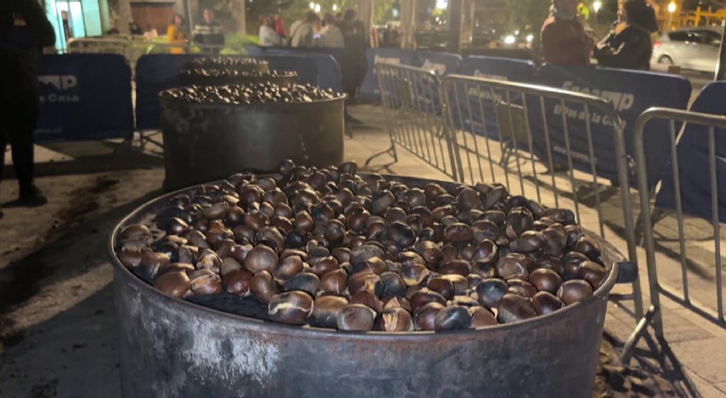 Més de 500 quilos de castanyes a la tradicional festa d'Encamp i el Pas de la Casa