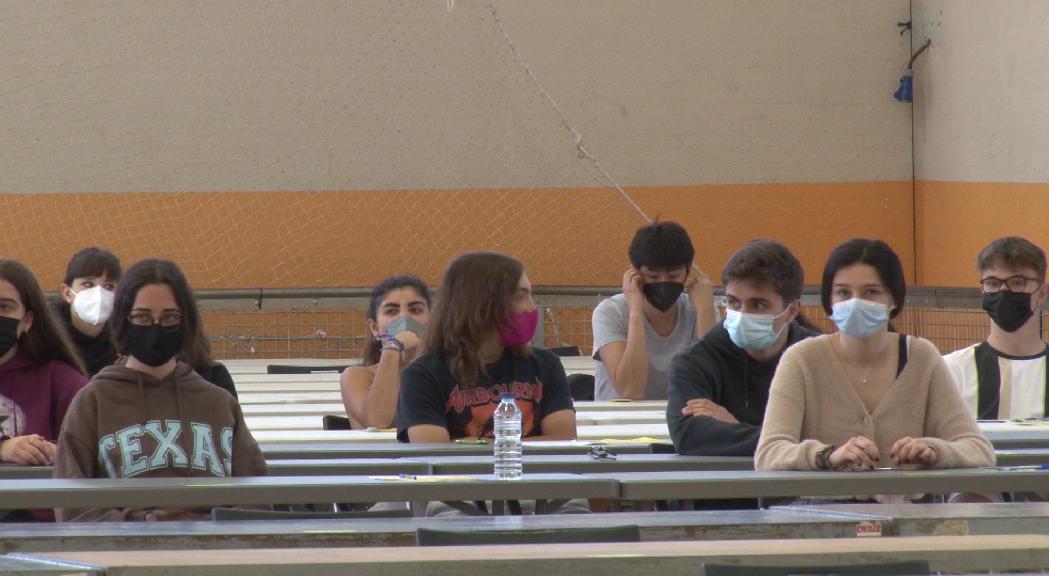 Més d'un centenar d'estudiants d'Andorra s'examinen de la selectivitat espanyola a la Seu d'Urgell