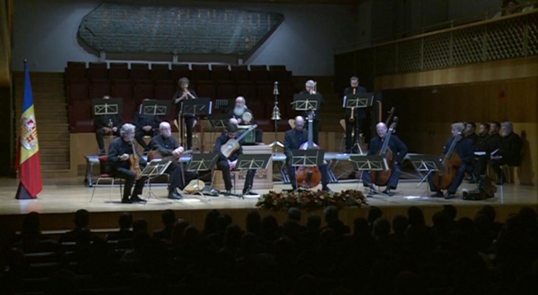 El mestre Jordi Savall il·lustra musicalment prop de tres segles d'història d'Andorra