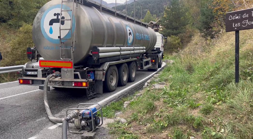 Les mesures d’estalvi d’aigua a la Massana es mantenen fins dimarts