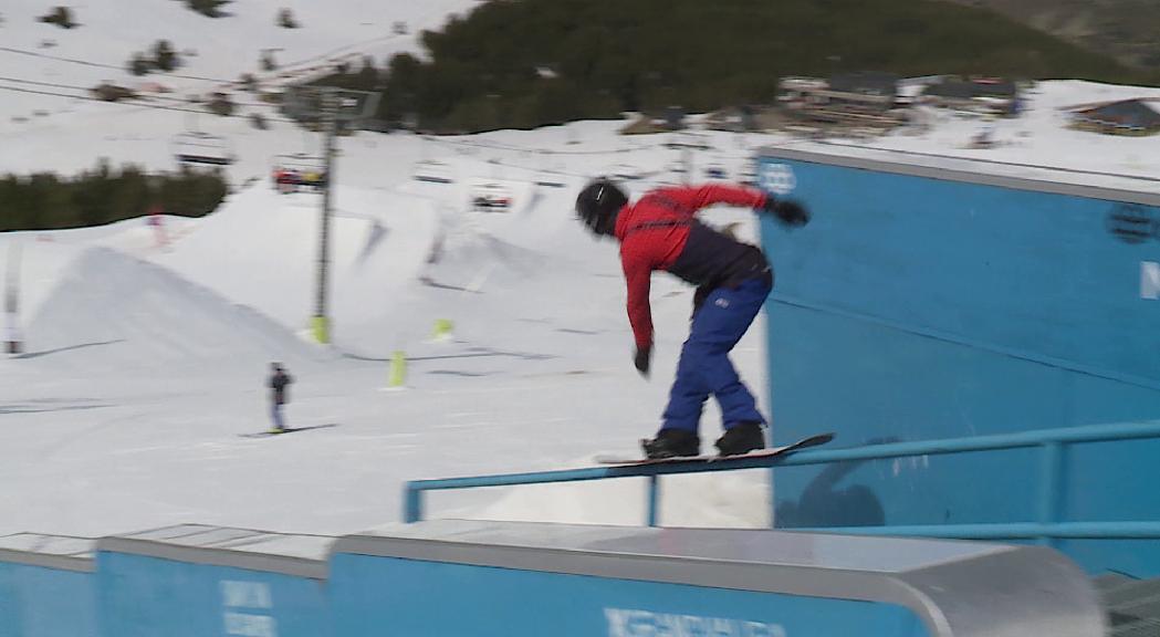 Mig centenar de riders participen en l’Stair Case al Park del Tarter de Grandvalira