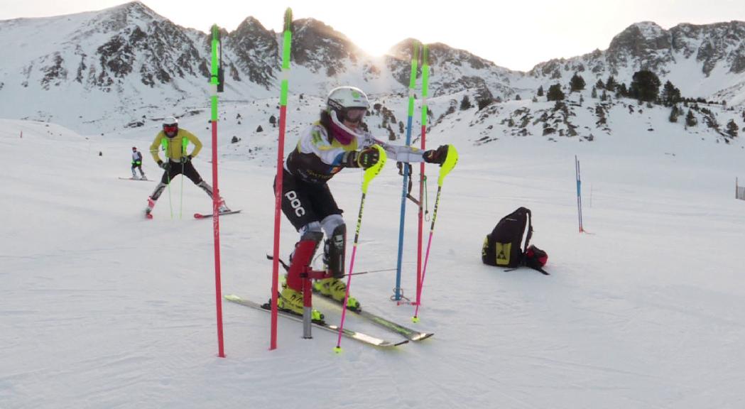 Mireia Gutiérrez entrena a Andorra abans d'afrontar les seves Copes del Món preferides