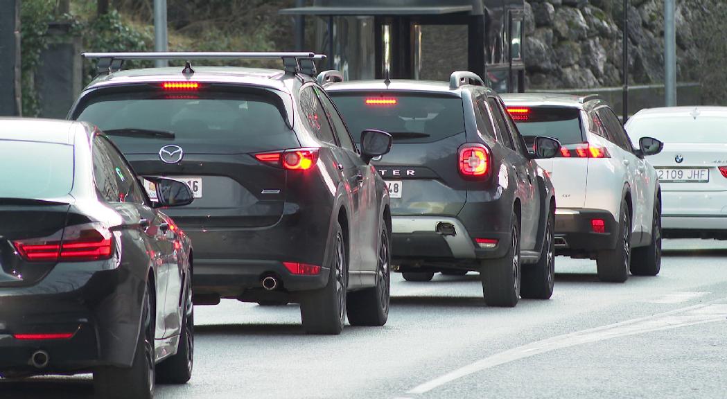 Mobilitat registra l'entrada de més de 200.000 vehicles per Nadal, un 14% més del previst