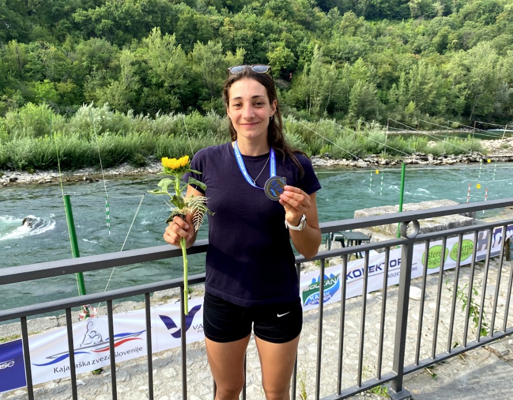 Mònica Doria aconsegueix el bronze en canoa a l'Europeu sub-23