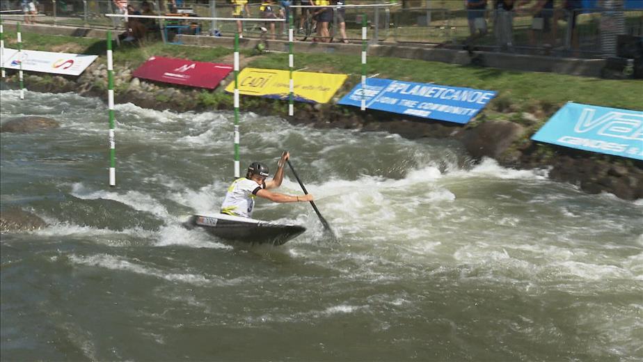 Mònica Doria ha acabat última a la final de canoa, 