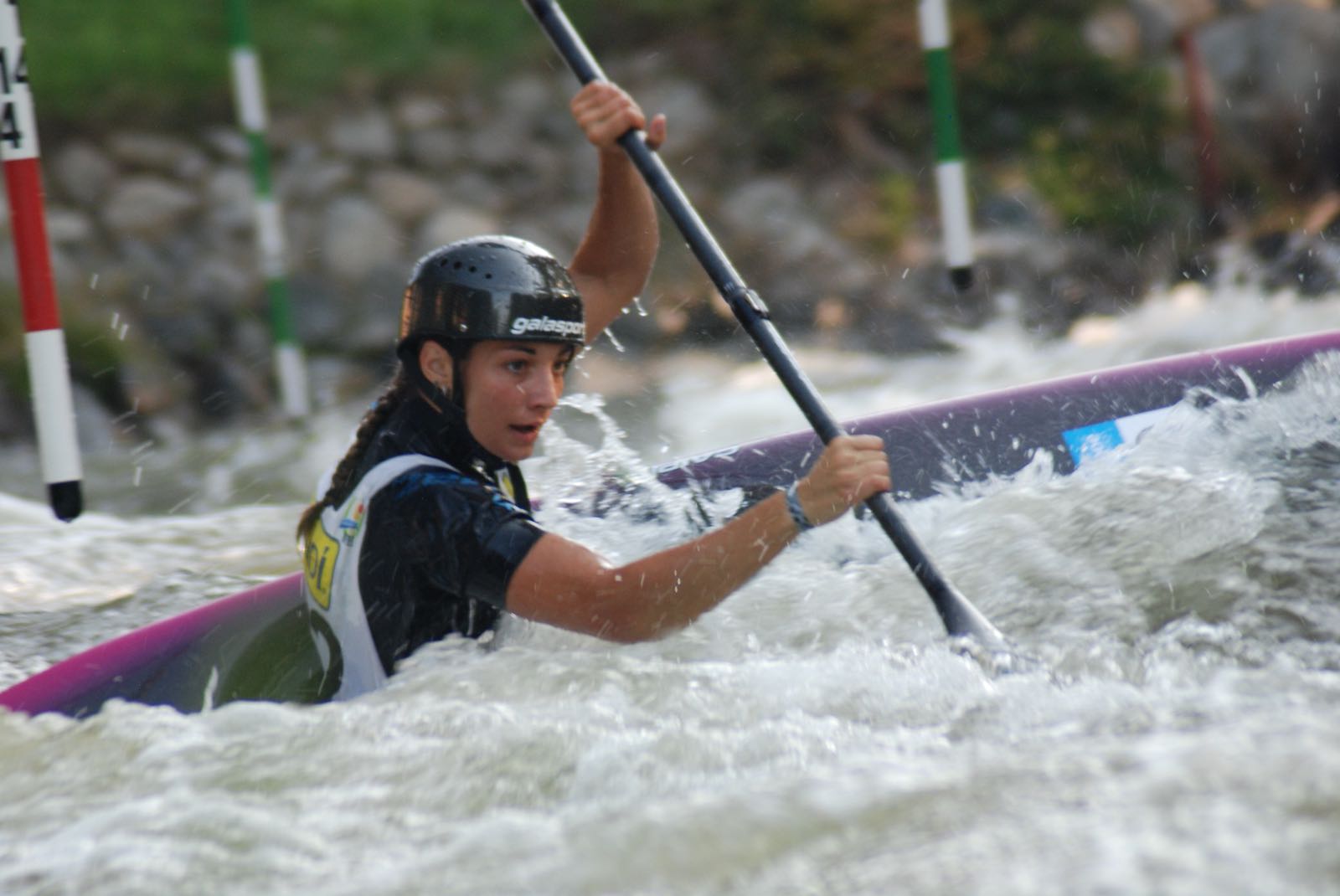 Mònica Doria es queda a 13 centèsimes de la final de canoa a la Copa del Món d'Ivrea