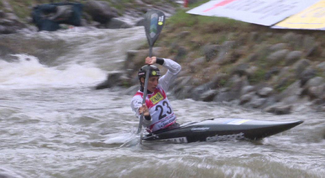 Mònica Doria queda tercera en la prova de caiac a les finals de la Copa del Món de la Seu d'Urgell