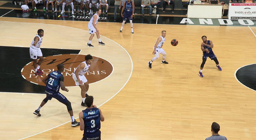 El MoraBanc Andorra disputa dissabte el primer partit oficial de la temporada contra el Baxi Manresa