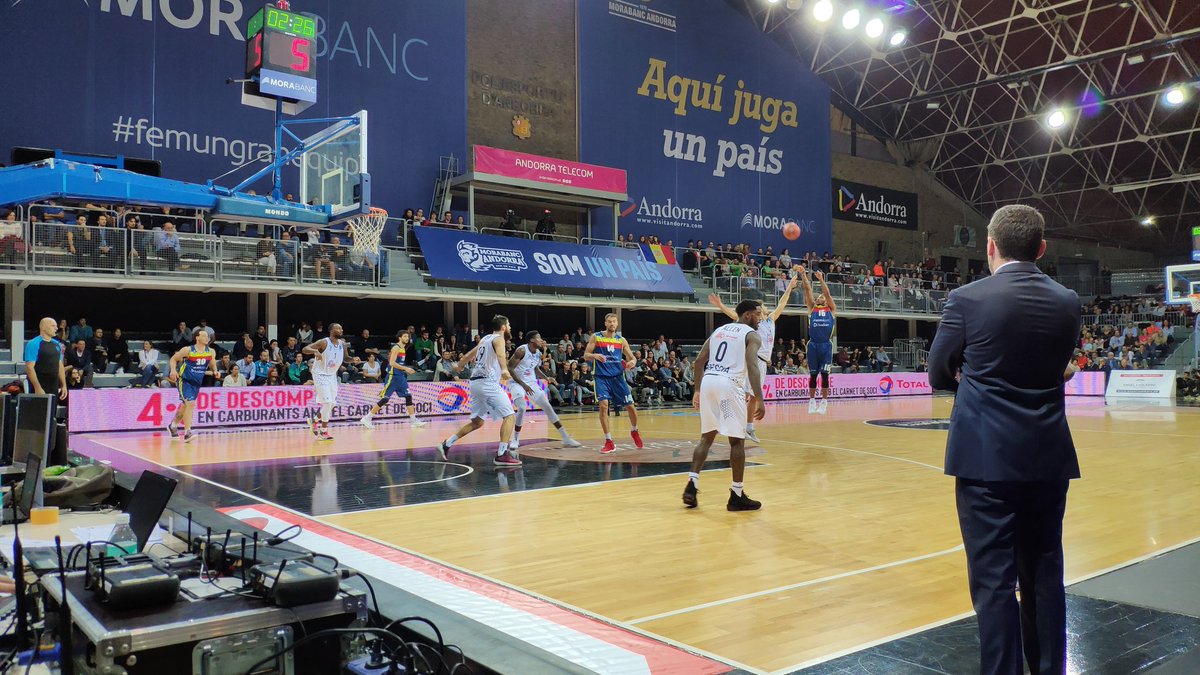 El MoraBanc Andorra, inspirat en atac, s’estrena a l’Eurocup (110-91)