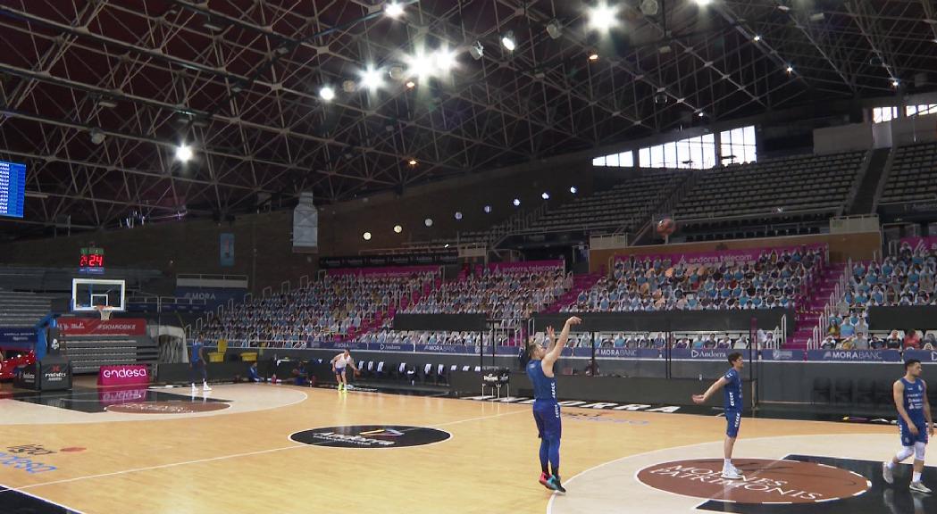 El MoraBanc Andorra, pendent de l'ACB per planificar els partits després dels casos de Covid